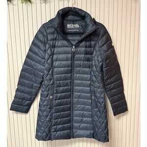 Michael Michael Kors Packable Down Puffer Jacket Black Women’s Size M